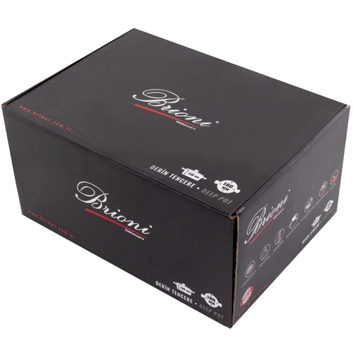 Каструля Brioni Royal Stone Tigereye Gold антипригарна 18 см 2.5 л (764-038): Тип Традиционная