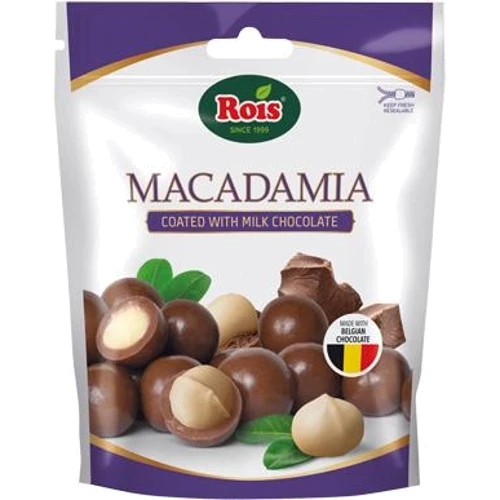 Макадамия Rois в молочном шоколаде 90 г (3800233350357)