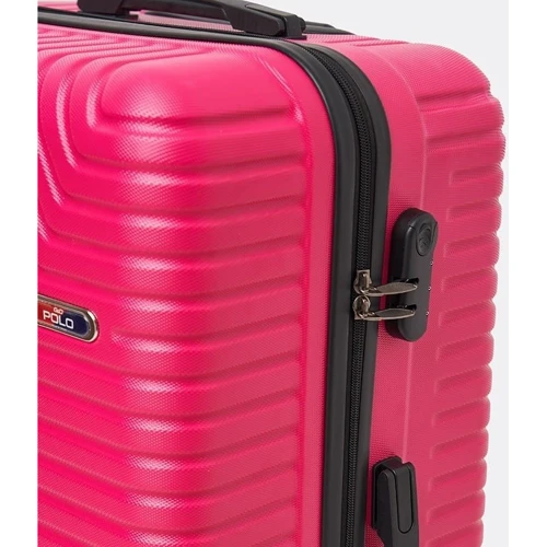 Чемодан Ricco Grande XL фуксия (T1ABS600fuchsia-XL): Материал Пластик