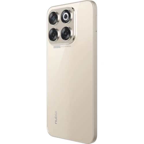 Смартфон ZTE Nubia V70 8/256GB Gold (UA UCRF): Камера Двойная 108 Мп + 2 Мп / LED вспышка / HDR / Панорама / Фронтальная камера 16 Мп