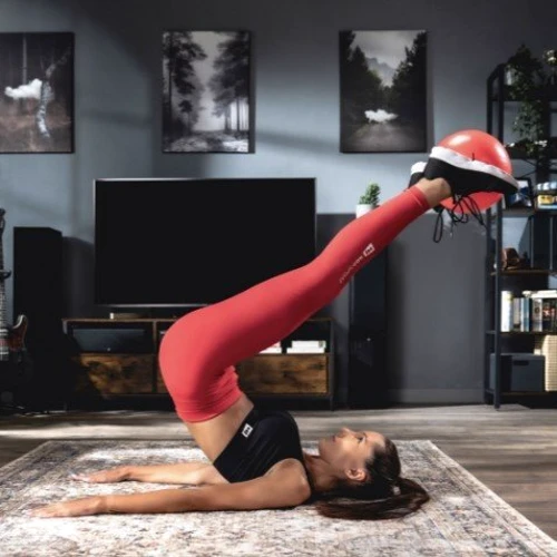 Мяч для фитнеса Hop-Sport 25cм HS-R025PB red