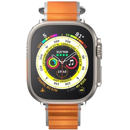Switcheasy Active Sport G-hook Watch Loop Orange (MAW459160OR23) для Apple Watch 42/44/45/49mm: Тип аксесуара ремешок
