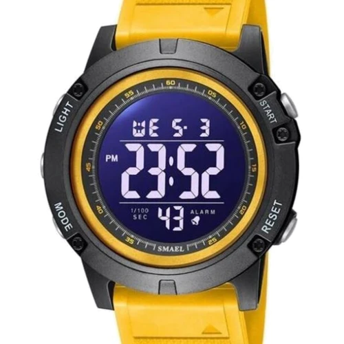 Наручний годинник Smael Alex Yellow 4601