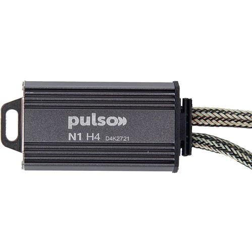 Светодиодная автолампа Pulso N1-H4-H/L/LED-chips OEM PHILIPS Flip chip/9-16V/2*70W/8500Lm/6500K (N1-H4): Цвет свечения Белый