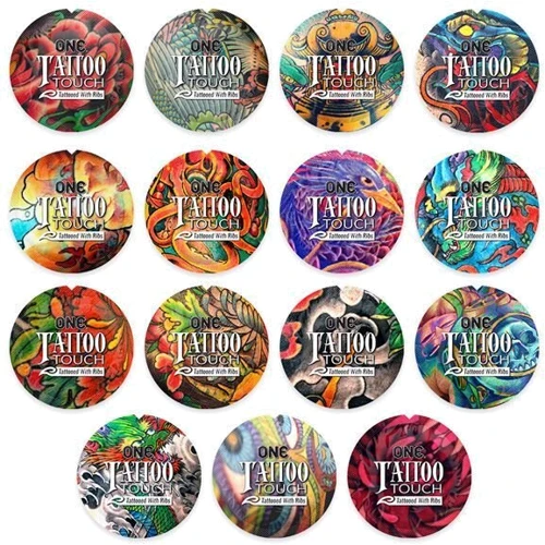 Презерватив ONE Tattoo Touch Red, 1 шт