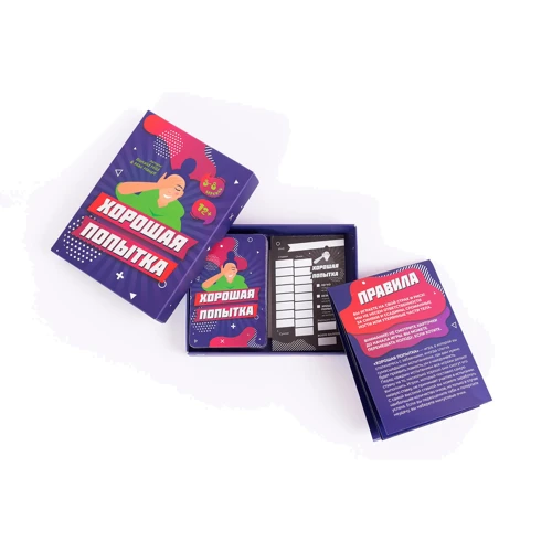 Настільна гра Fun Games Shop Гарна спроба: Вік від 12-ти років