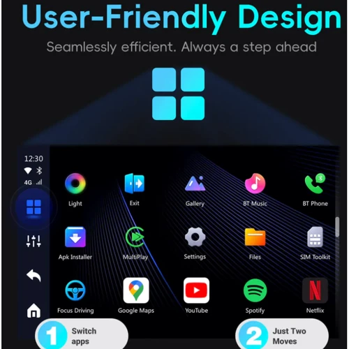 Бездротовий адаптер Ottocast OttoAibox P3 lite CarPlay AI Box (PCS46-L P3 lite) фото 9