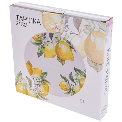 Тарілка Lefard Лаванда 21 см (858-0048): Тип Тарелка десертная