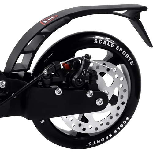 Двухколесный самокат Scale Sports SS-04 Black Дисковый тормоз: Максимальная допустимая нагрузка, кг 100 кг