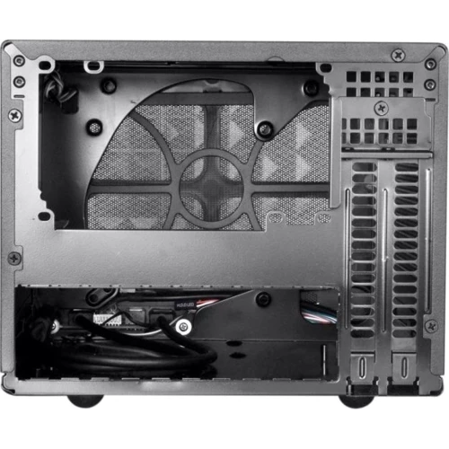 Корпус Silverstone Sugo SG13 Black (SST-SG13B): Материал передней панели сталь