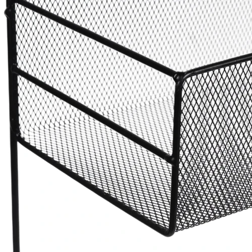 Полка настенная Stenson 36х15х44.5 см (TD01335-L black)