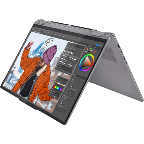 Ноутбук Lenovo Yoga 7 2-in-1 16AHP9 (83DM0003US): Тип экрана глянец