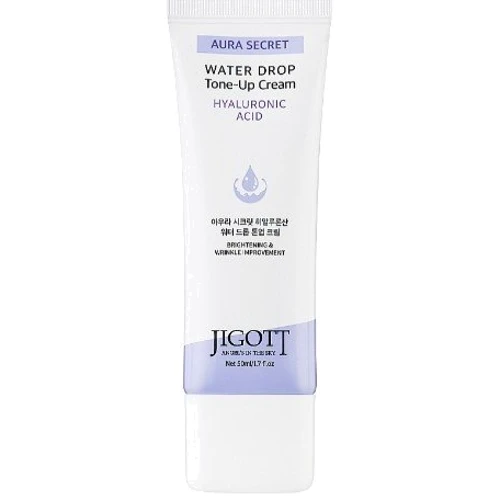 Jigott Aura Secret Hyaluronic Acid Water Drop Tone Up Cream Увлажняющий крем для лица гиалуроновая кислота 50 ml: Пол Для женщин
