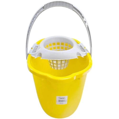 Ведро для уборки с отжимом Apex 15 л (A10361)