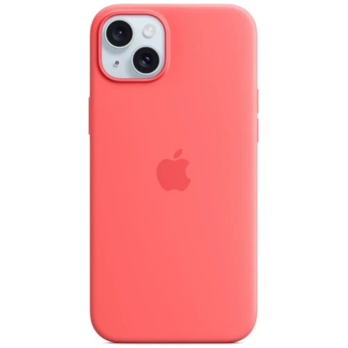 Чохол для iPhone Apple for iPhone 15 Silicone Case with MagSafe Guava (MT0V3) 