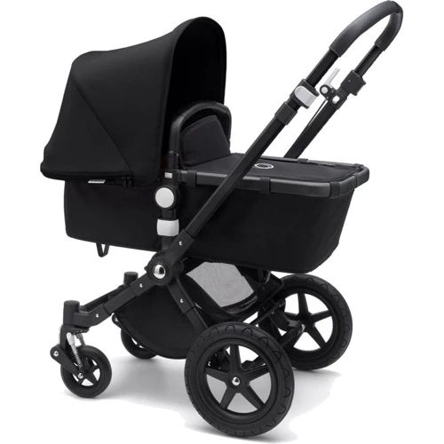 Универсальная коляска 2 в 1 Bugaboo Cameleon 3 Plus Black/Black, цвет черный на черной раме: Количество блоков 1