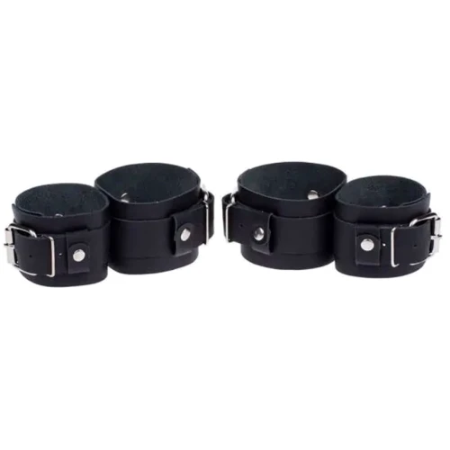 Фиксатор для запястий и лодыжек Fixation Me Ankle, Smooth Black