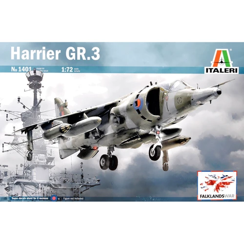 Модель Italeri Истребитель Harrier GR.3 (IT1401)