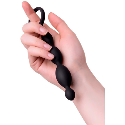 Анальная цепочка Toyfa A-Toys Anal Beads S-Seiz, черная