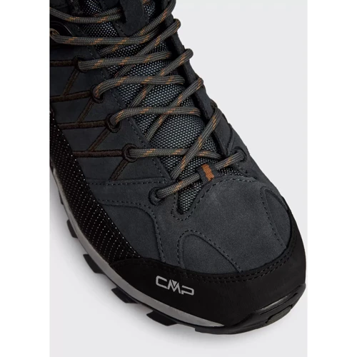 Ботинки CMP Rigel Mid Trekking Shoe WP (3Q12947-68UH) 40 (41) темно-синие натуральная замша зима фото 4
