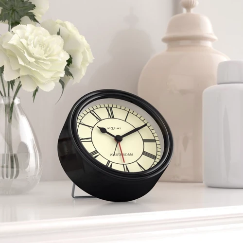 Годинник настільний NeXtime Small Amsterdam Red 11 см (5199ro) фото 3