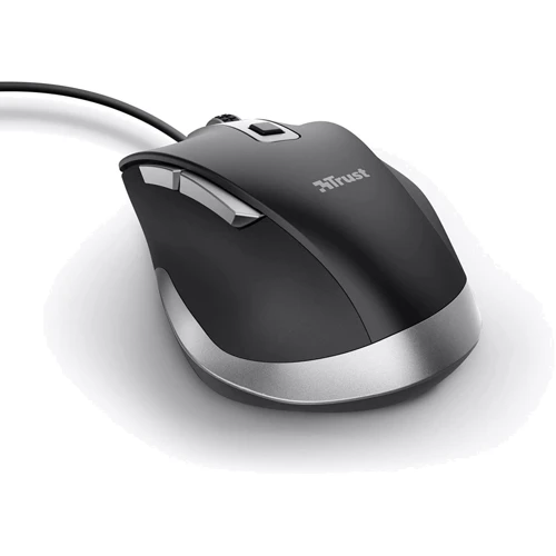 Мышь Trust Fyda Comfortable ECO USB Black-GREY (24728): Тип сенсора оптический