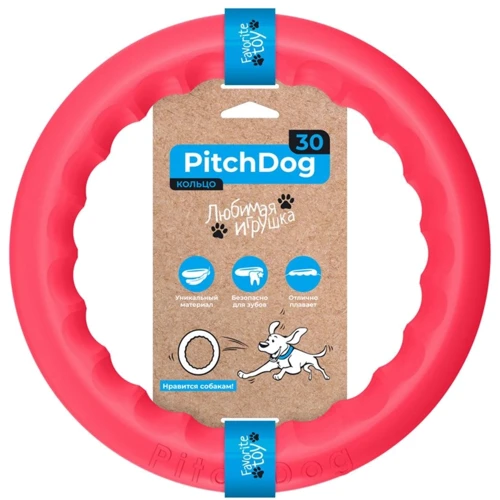 Кольцо для апортировки Collar PitchDog 30 см розовый (62387)