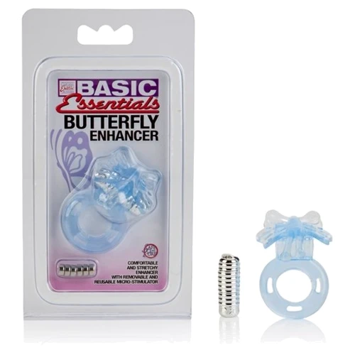 Виброкольцо Basic Essentials - Butterfly Enhancer
