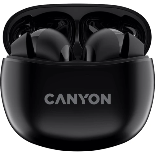 Наушники Canyon TWS-10 OnGo ANC ENC Black (CNS-TWS10B): Тип конструкции вакуумные