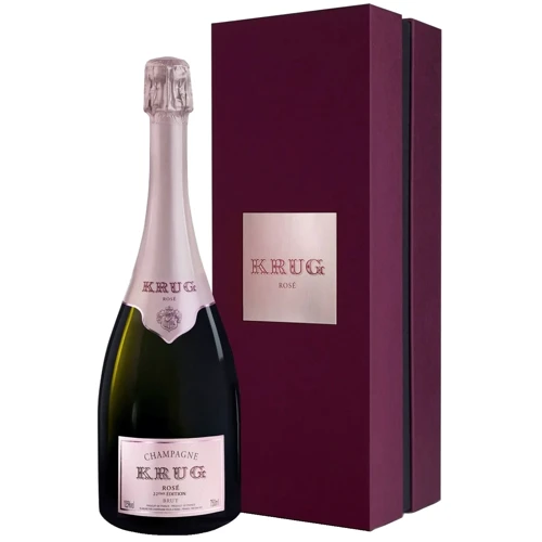 Шампанское Krug Brut Rose, розовое брют, 12% 0.75л, в подарочной упаковке (BDA1SH-SKG075-025)