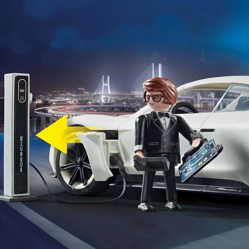 Конструктор Playmobil Рэкс Дэшер и Porsche 70078: Рекомендуемый возраст от 6 лет