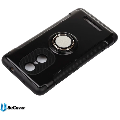 Чохол для телефона BeCover Magnetic Ring Stand Black for Xiaomi Mi Note 3 (701916): Колір чорний