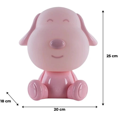 Светильник-ночник Kite LED с аккумулятором Doggy (K24-491-3-2): Установка На столе