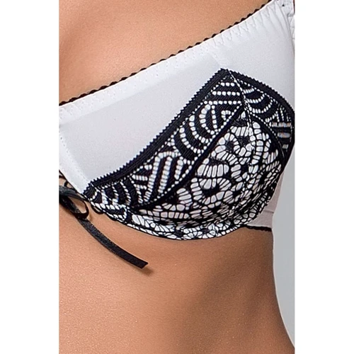 Комплект сексуального белья Passion Exclusive SUELO SET white XXL/XXXL