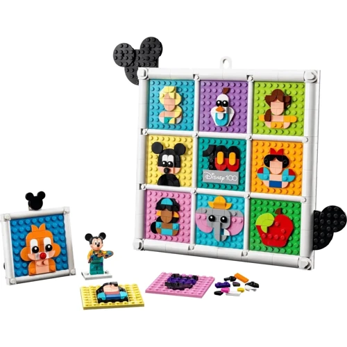 Конструктор LEGO Disney 100-я годовщина мультипликации Disney (43221): Количество деталей, шт. 1022