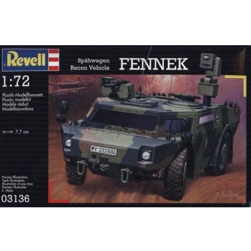 Модель Revell Дозорная машина Fennek 1:72 (3136): Производитель Revell