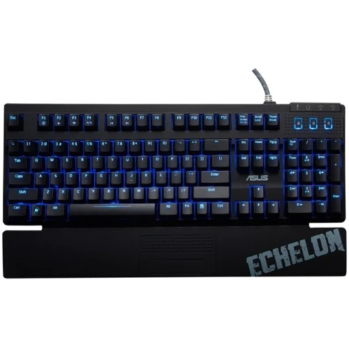 Клавиатура ASUS Echelon Mech Gaming Keyboard Black: Подключение проводное
