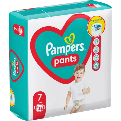 Подгузники Pampers Pants Размер 7 (17+ кг) 32 шт (8006540374559) фото 9