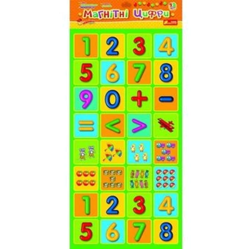 Карточки на магнитах Ranok Creative Магнитные цифры (13133001Р.4201): Производитель Ranok-Creative