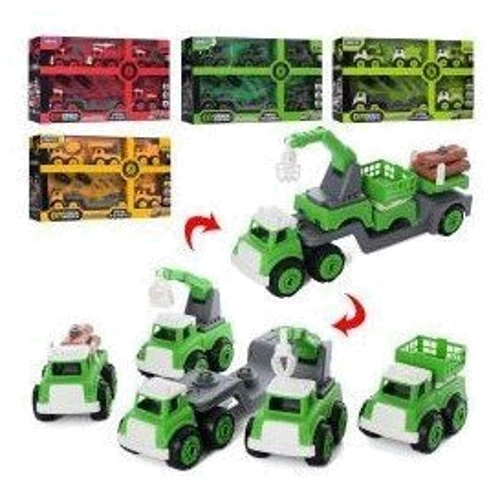 Конструктор A-Toys транспорт на шурупах 5 видов (2054-5-6-7-8)