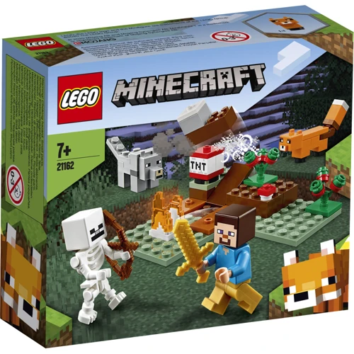 Конструктор LEGO Minecraft Пригоди в тайзі 74 деталі (21162): Серія MINECRAFT