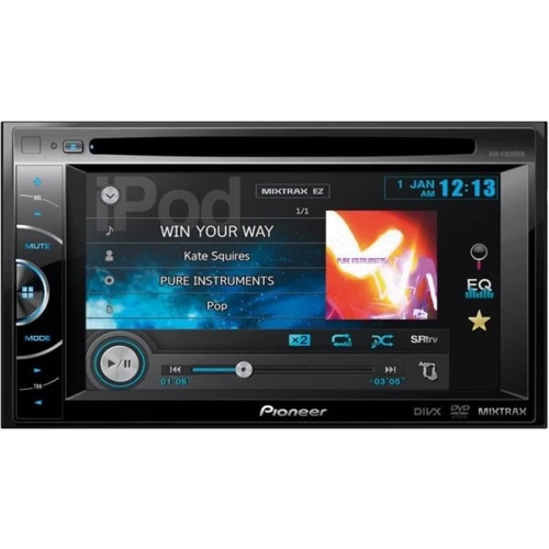 Pioneer AVH-X1500DVD: Формфактор 2 DIN (универсальная)