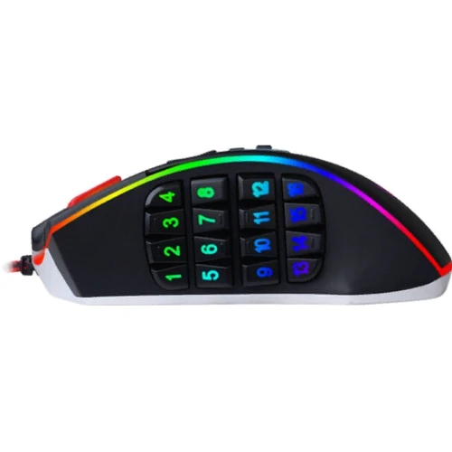 Мышь Redragon Legend Chroma RGB IR USB Black (78345): Количество кнопок 24