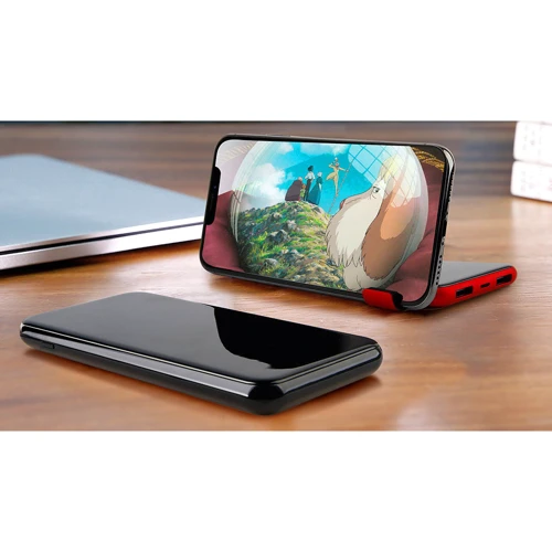 Внешний аккумулятор Baseus Power Bank 8000mAh Full screen bracket Series Wireless Charging Black (PPALL-EX01) фото 6