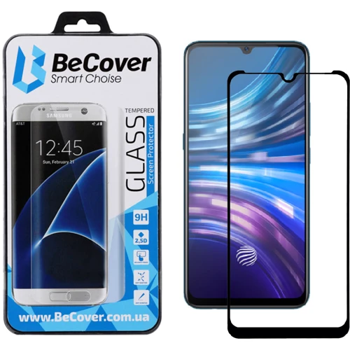 Аксессуар для смартфона BeCover Tempered Glass Black for Vivo V17 Neo (704065)