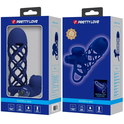 Насадка с вибрацией LYBAILE Pretty Love - Powerful ring (BI-026236-3)