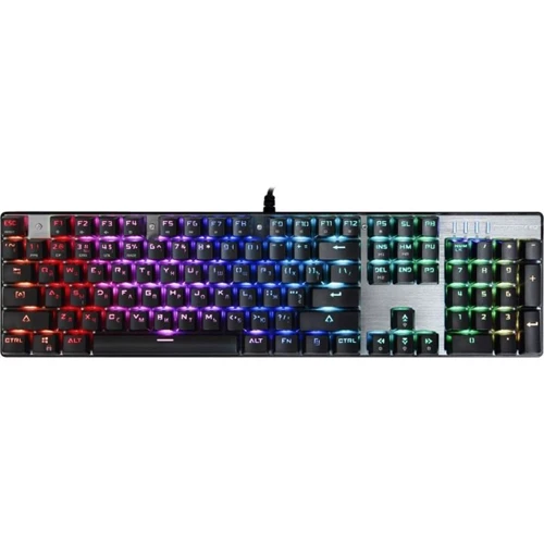 Клавіатура Motospeed CK104 RGB USB ENG, UKR, RUS Outemu (mtck104cmr)