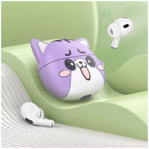 Наушники Hoco EW48 Purple Cat: Время работы, ч 4