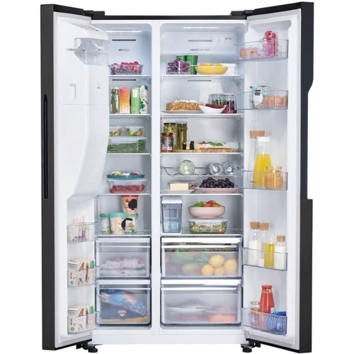 Холодильник Side-by-Side Gorenje NRS 9 EVB: Количество дверей 2