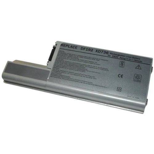 Батарея для ноутбука Dell YD623 Latitude D820 10.8V Grey 6600mAh OEM